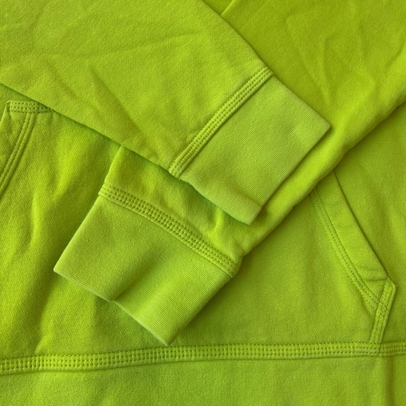 NIKE Neon Hoodie With Embroidered Swoosh - Picture 5 of 9